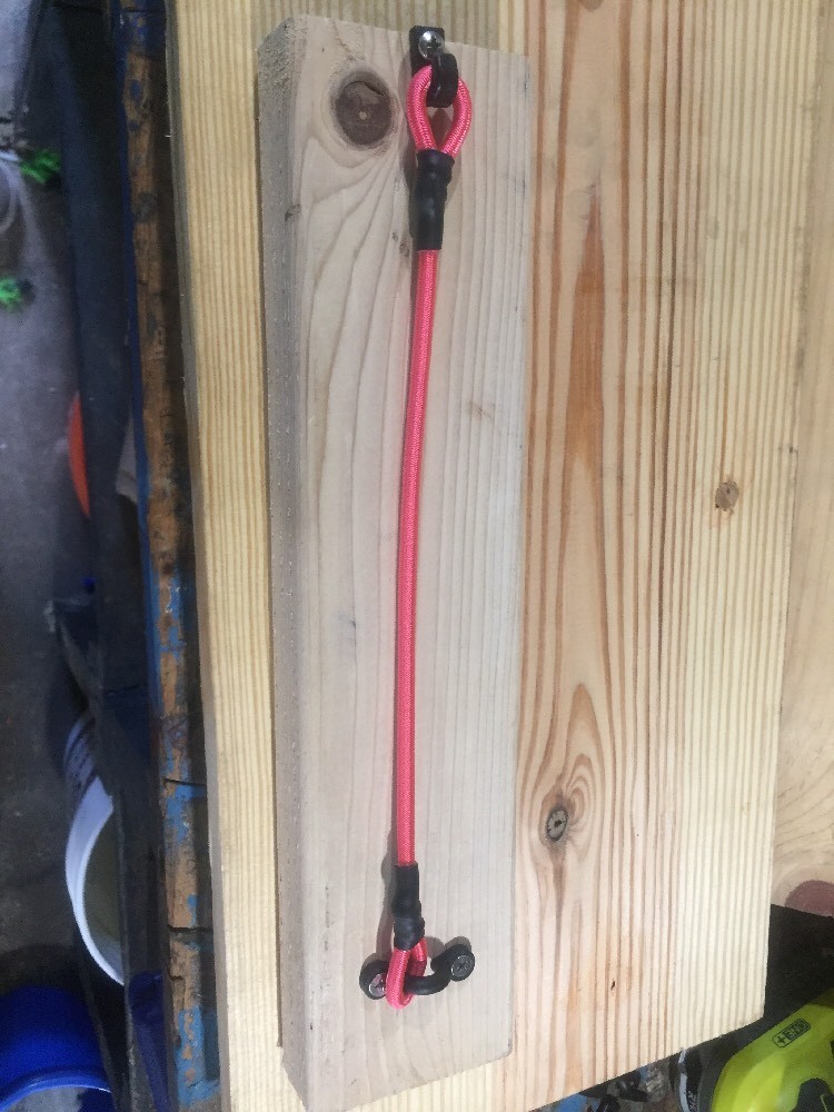 boat rod straps Pink