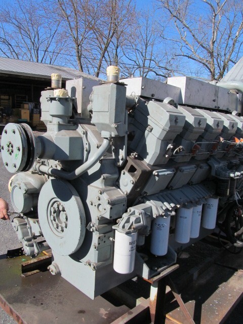 Mitsubishi S12R-Y1PTA-2 diesel engine