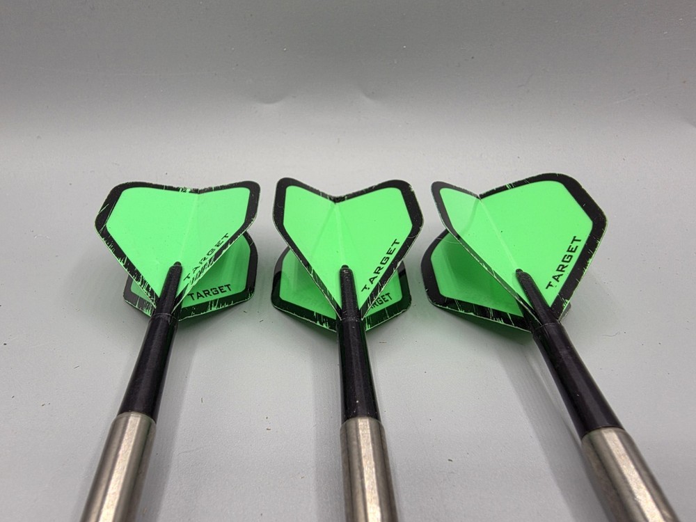 Dart Set with Green Target Flights - 19g