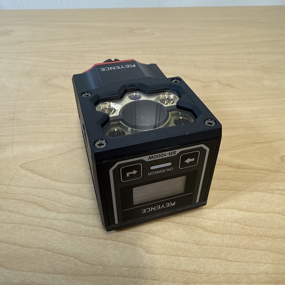 NEW! Keyence SR-1000W Fixed Autofocus Barcode Code Reader - Nov 2022