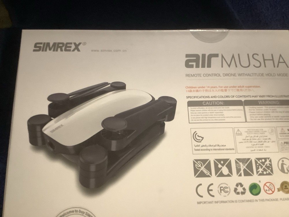 Simrex Air Musha X900 Remote Control Drone with Altitude Hold Mode