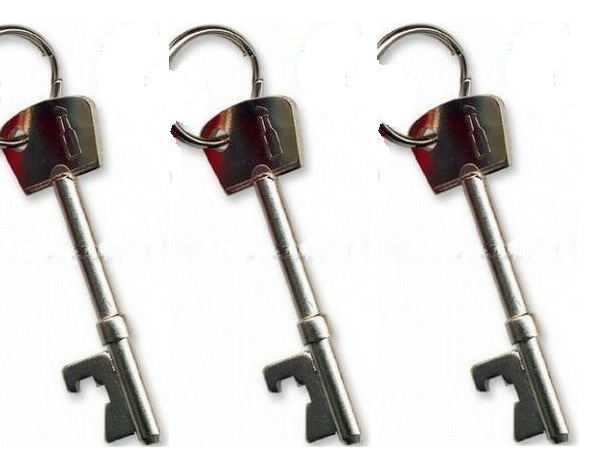 24 CWP KEY CHAINS BLACK