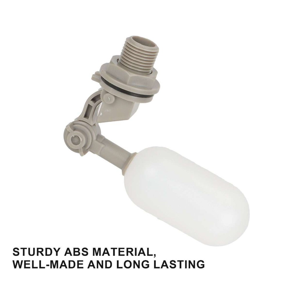 4x Water Float Valve Adjustable Arm water Filter Float 1/2" Automatic Fill Stop