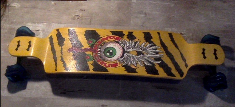 santa cruz longboard complete
