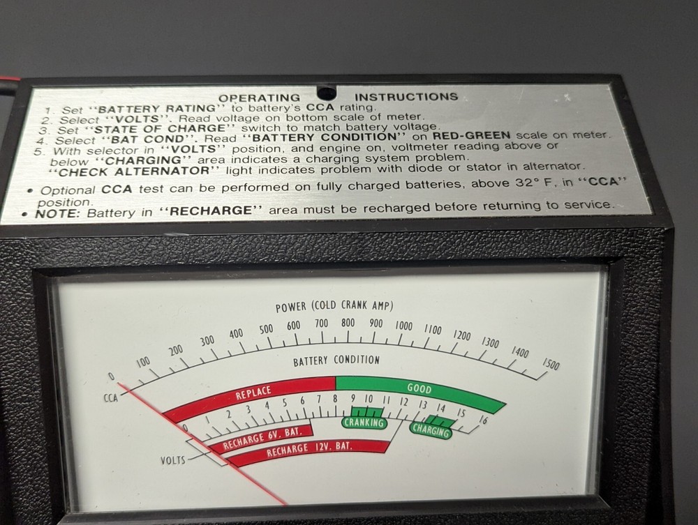 Midtronics Power Sensor OC612A Electronic Battery Tester