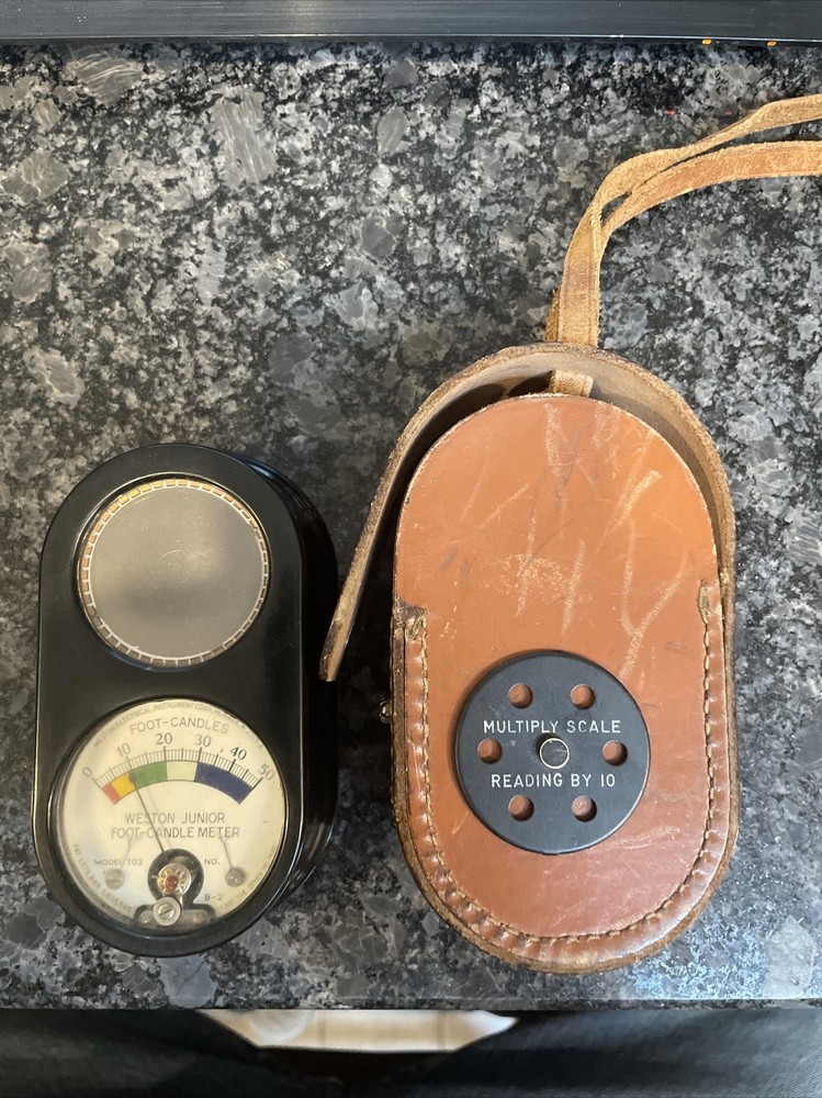 WESTON JUNIOR FOOT CANDLE METER MODEL 703