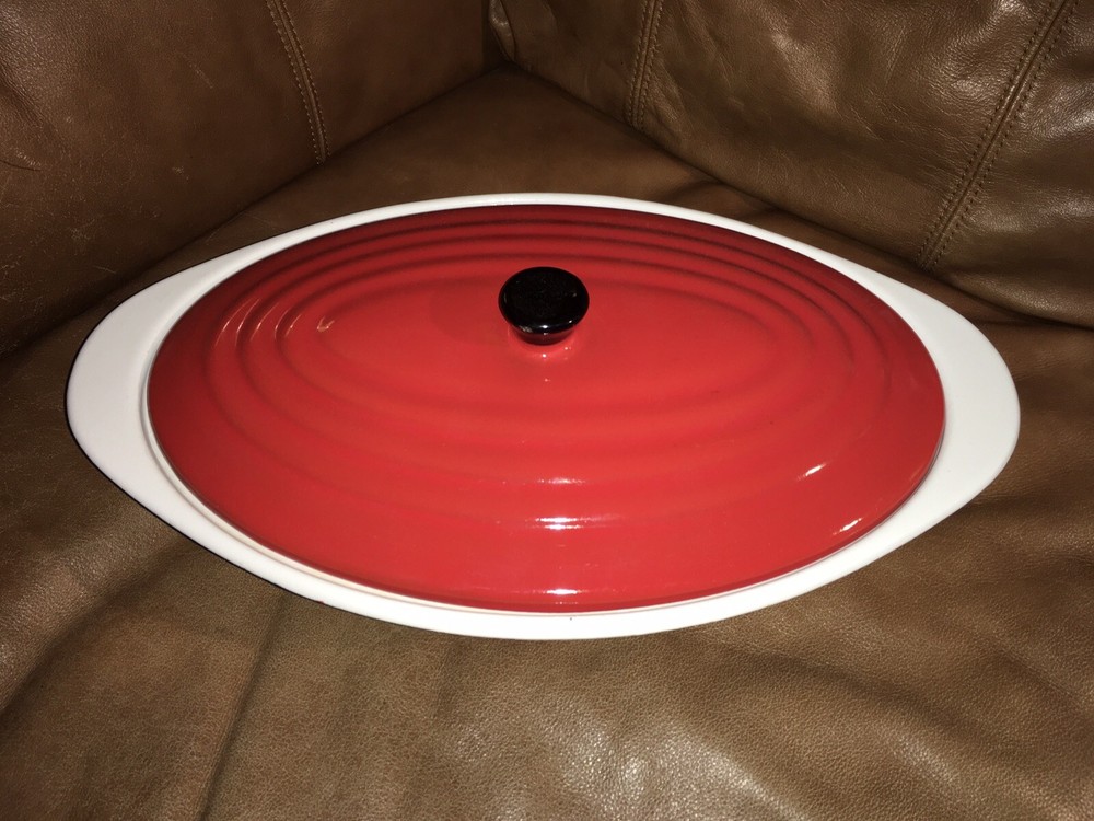 Vintage Roasting Pan Enamelware Roaster Holiday