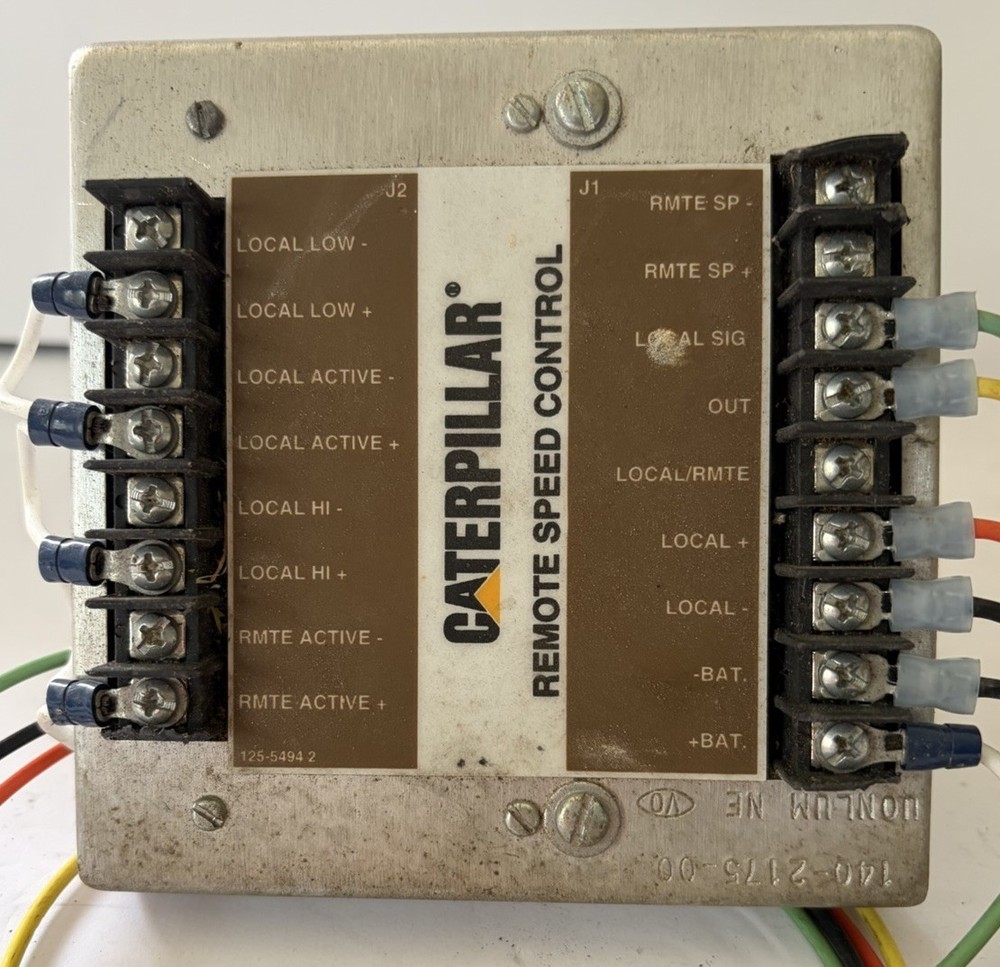 140-2175 Electronic Control Module Remote Speed Control Kit For Caterpillar CAT