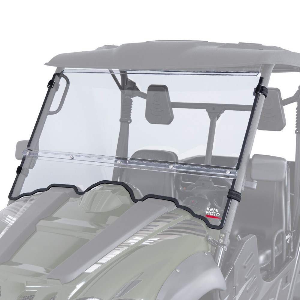 Front Windshield & Soft Window for MASSIMO 500 700 Outfitter Bighorn Hisun Axis
