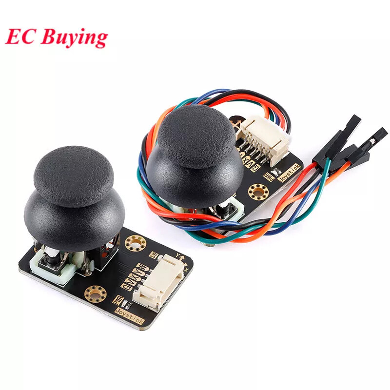 XY Joystick Module Dual-Axis PS2 Control for Arduino with Analog Output