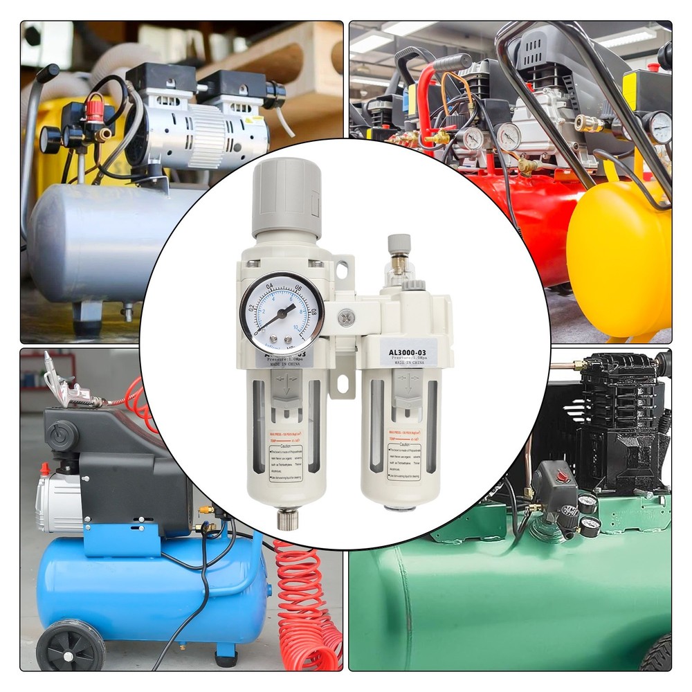Air Compressor Pressure Regulator Filter for Consistent Compressed Air