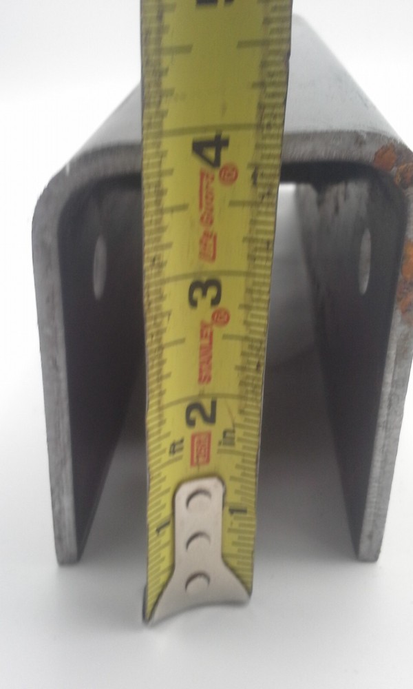 Equalizer for 2" Wide Slipper Springs 12" Long 7/8" Center Hole W/ Nuts & Bolts