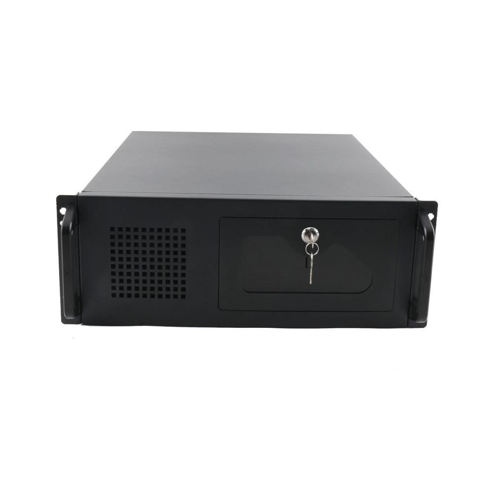 4U Rack Mount Industrial Server Computer Case Dual USB 2.0 connector w/ Keys