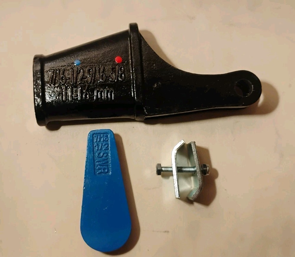 ELEVATOR MOTOR CO. EMCO 200G WIRE ROPE WEDGE SOCKET & WEDGE 7/16-1/2-9/16-5/8