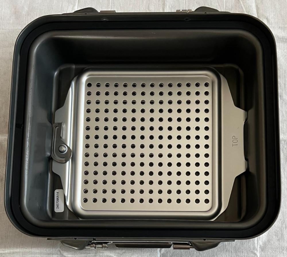 Sterilization Container Lid Genesis Reference # 2457096A14, 12-1/2" X 11" X 3"