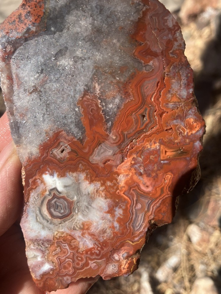 Crazy Lace Agate Slab