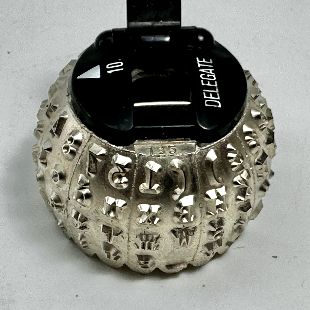 IBM Selectric Typewriter Element Ball Print Head 10 DELEGATE In Original Case