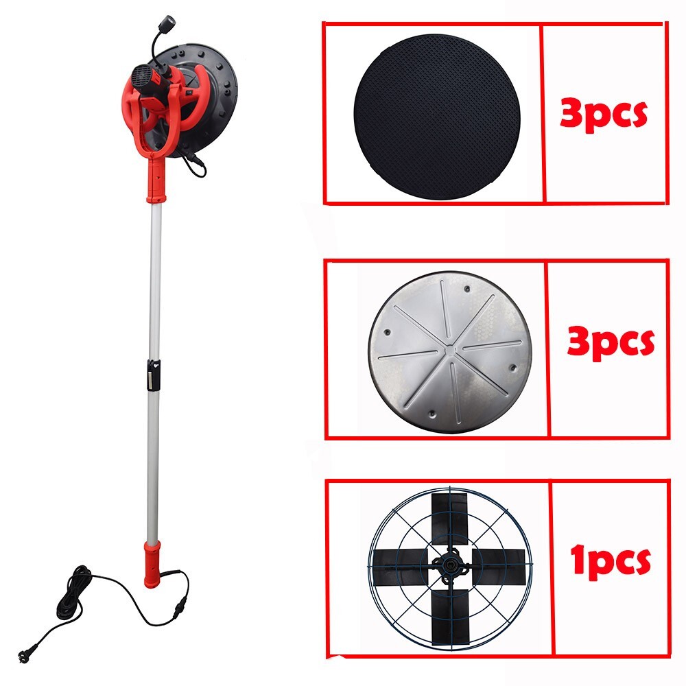 Hand-Held Concrete Cement Mortar Trowel Wall Plastering Machine 220V SpeedAdjust