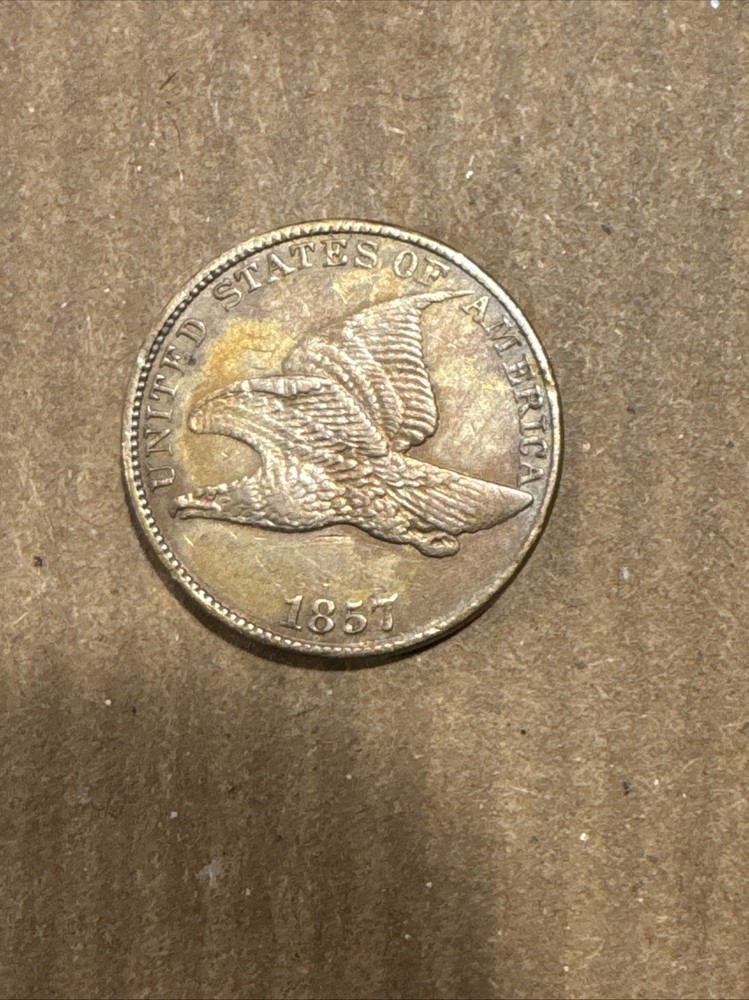 1857 Flying Eagle Cent TF