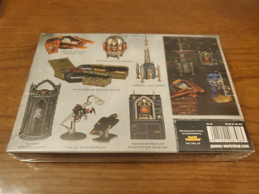 Warhammer 40k SECTOR IMPERIALIS OBJECTIVES New In Shrink OOP