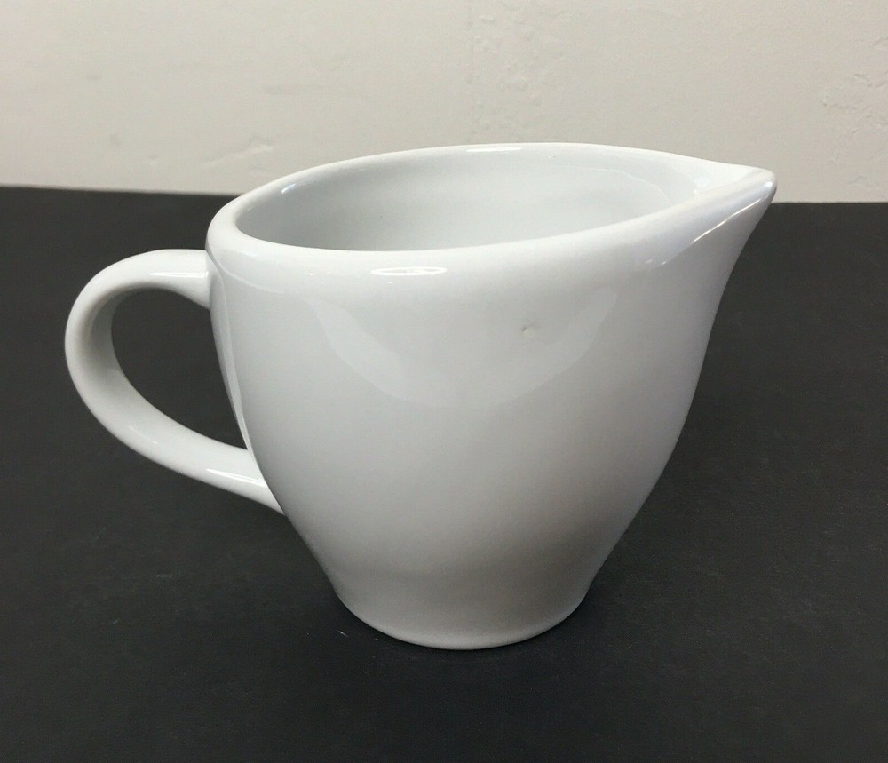Pottery Barn Great White Creamer Gravy Syrup Server