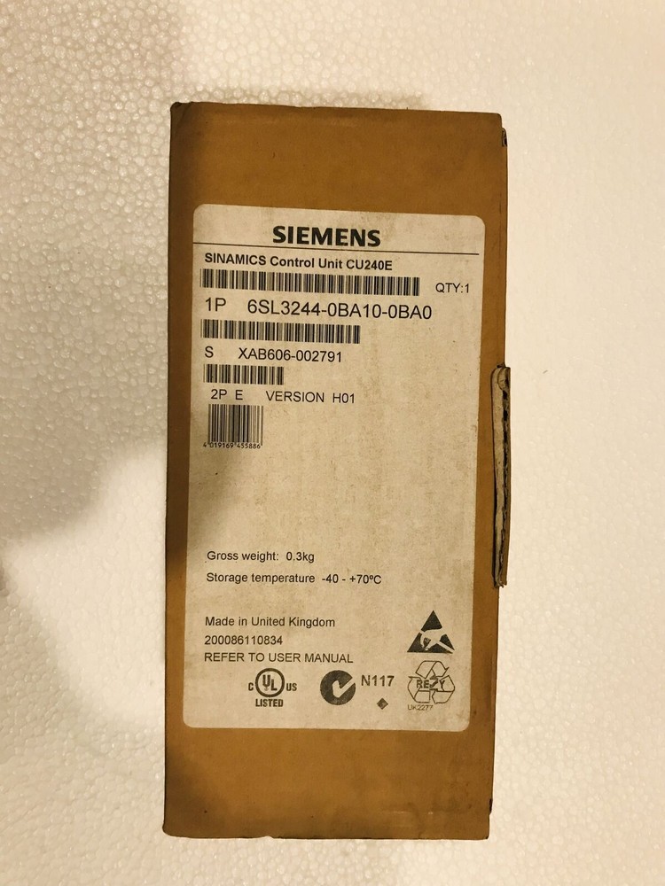 Control Unit 6SL3244-0BA10-0BA0