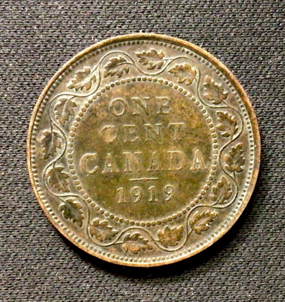 1919 Canada 1 Cent! ENN Coins