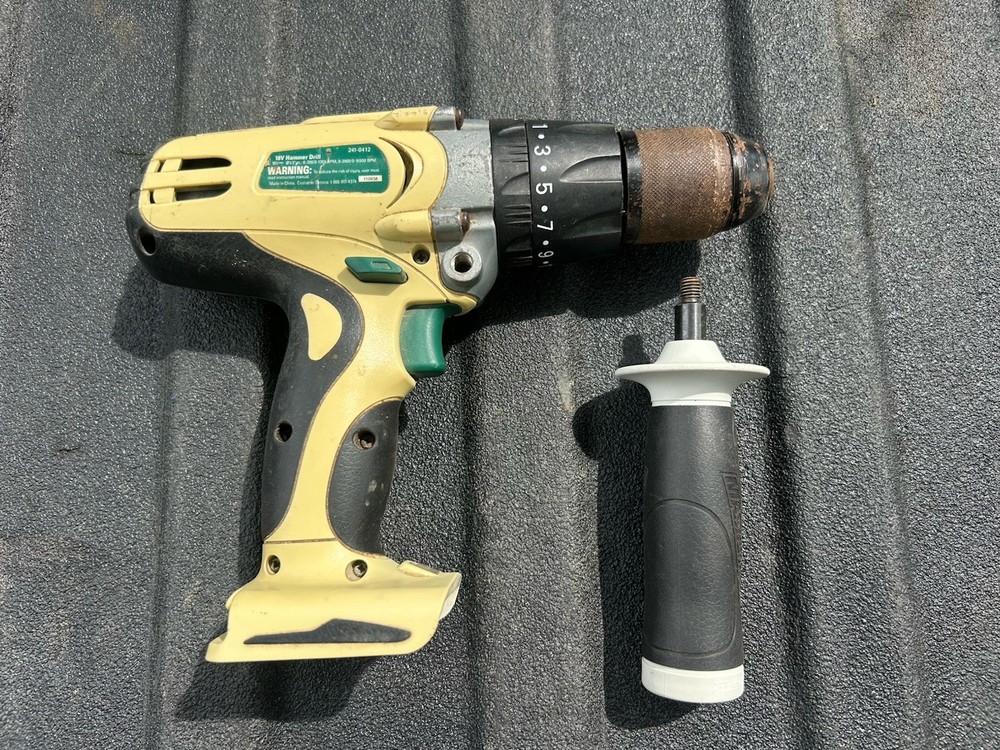 Masterforce 18v Hammer Drill 241-0412 With Handle