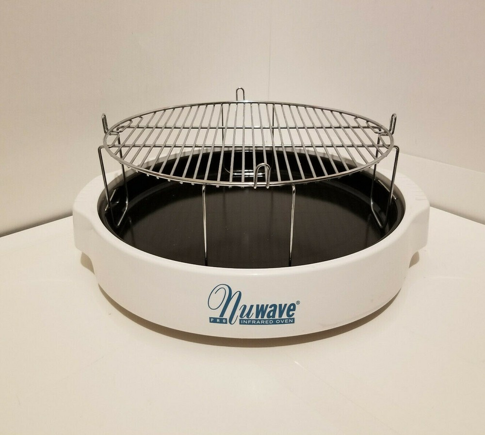 Nuwave Pro Infrared Oven Model 20342 White/Blue With Extention Ring