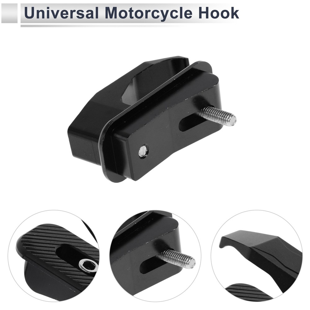 Alluper Alloy Motorcycle Hanging Hook for Mini Rectangular