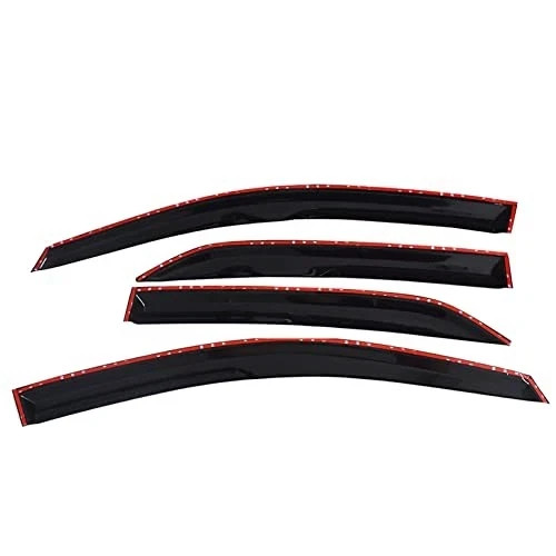 4PCS Side Window Visors Rain Guard Deflectors Replacement for 2009-2013 Corolla