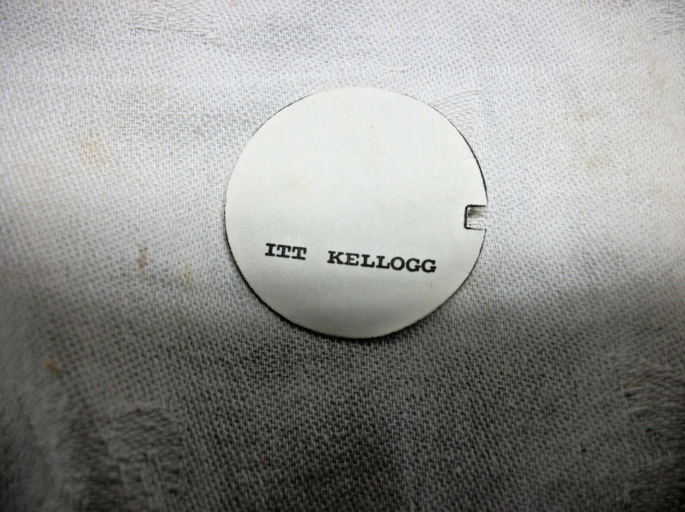 19 ITT Kellogg dial center cards and one generic card