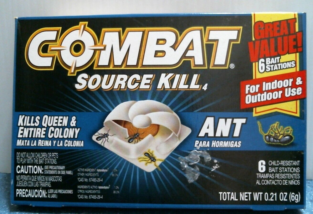 Combat Ant Bait Stations 6 pk.  (45901)  FS