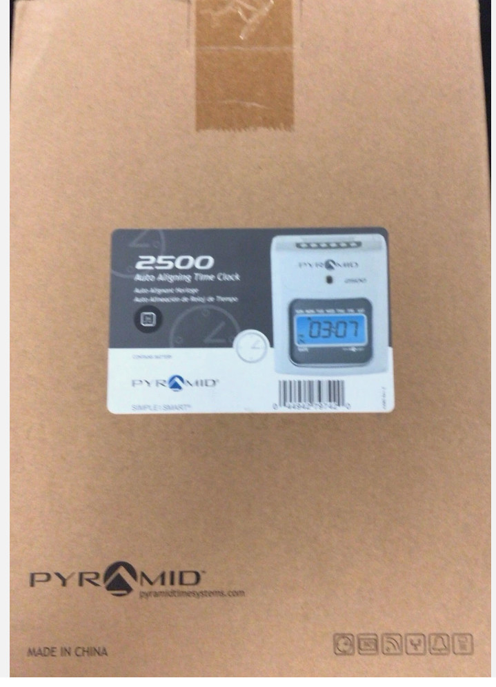 Pyramid Time 2500 Auto Time Clock (Model 2500)
