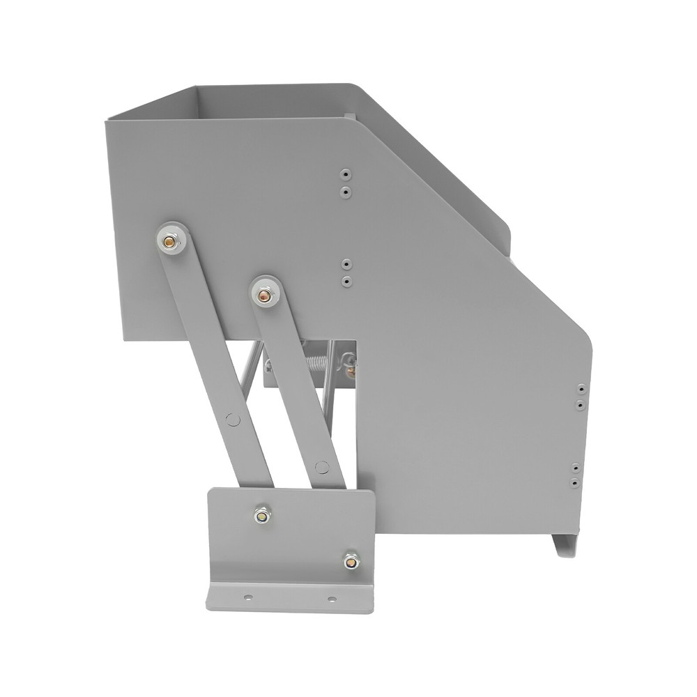 Pull Down Cabinet Organizer 2 Tier Cabinet Wall Shelf Rack L-Shaped Base