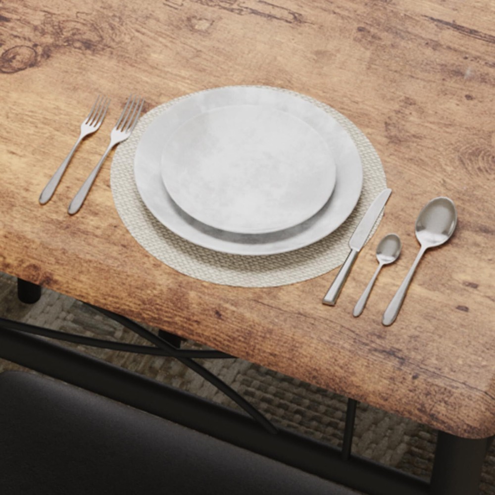 Modern Dining Table Set for 4 Kitchen Table Set and Upholstered Chairs Dinitte