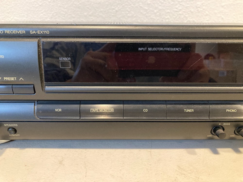Technics SA-EX110 Stereo AV Receiver Integrated Amplifier 80 Wpc