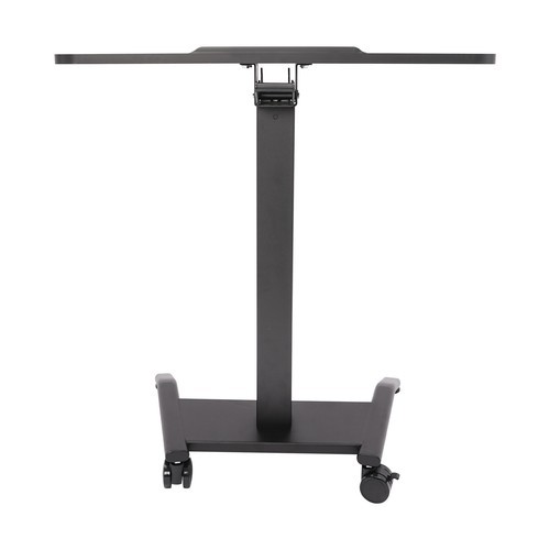 Rolling Desk Laptop Podium Desk Adjustable Standing Lifting Desk Computer Table