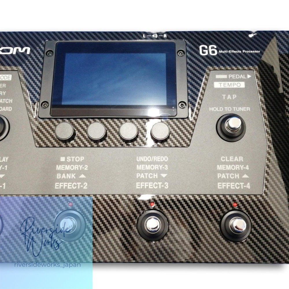 ZOOM G6 Multi-Effects Processor Guitar Pedal