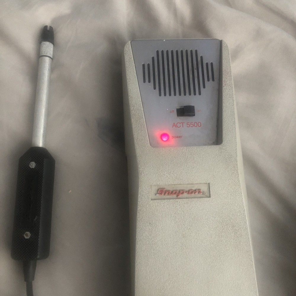 Snap-On Tools Pump Automatic Halogen Refrigerant Gas Leak Detector ACT5500