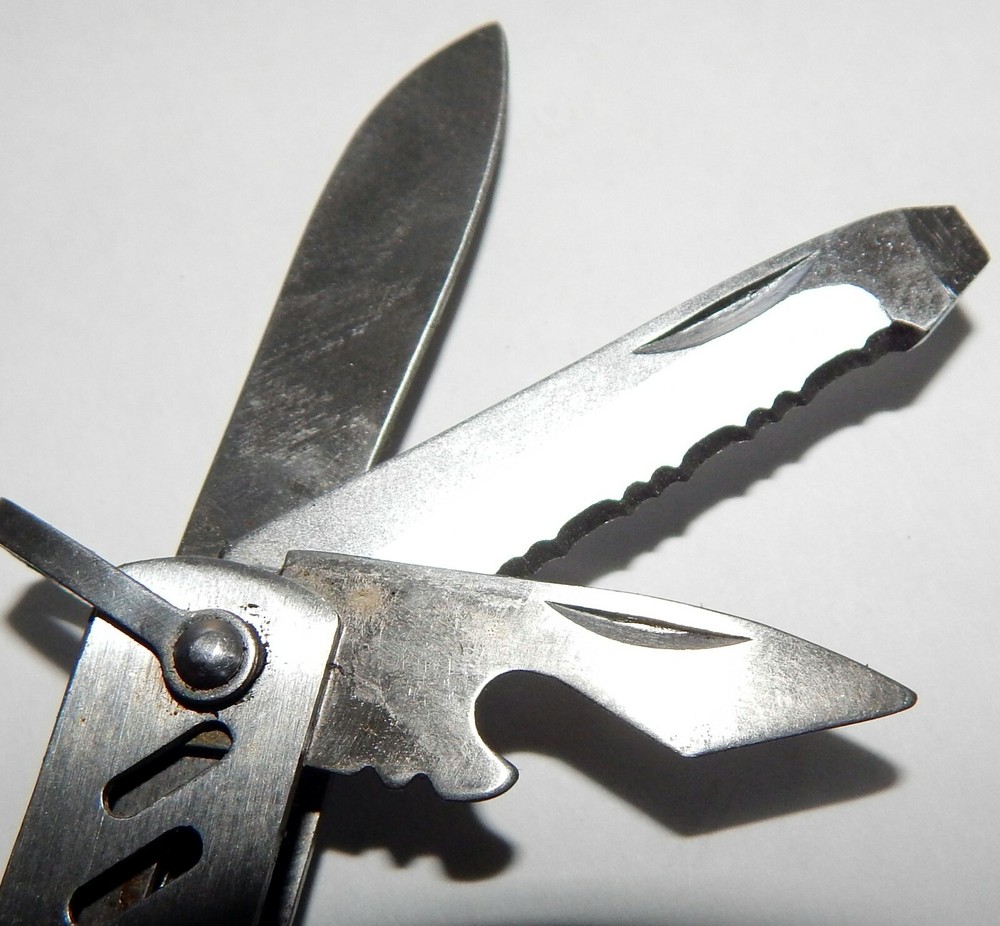 Stainless Steel Multi-Tool w/ Woven Case
