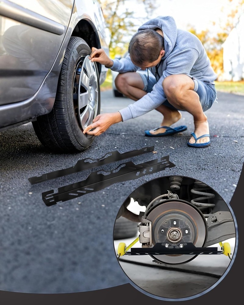 Heavy Duty Wheel Alignment Tool Plates - Black