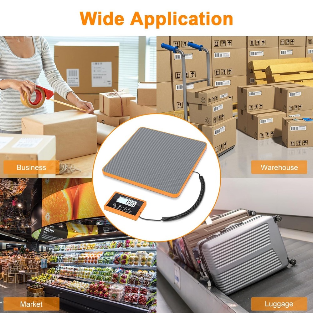 THINKSCALE Shipping Scale, 10g Precision Postal Scale - 440lb Capacity, Light...