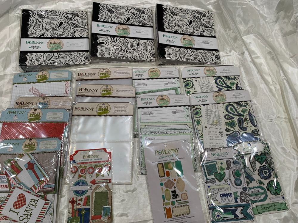 Bo Bunny Scrapbook Junk Journal Lot