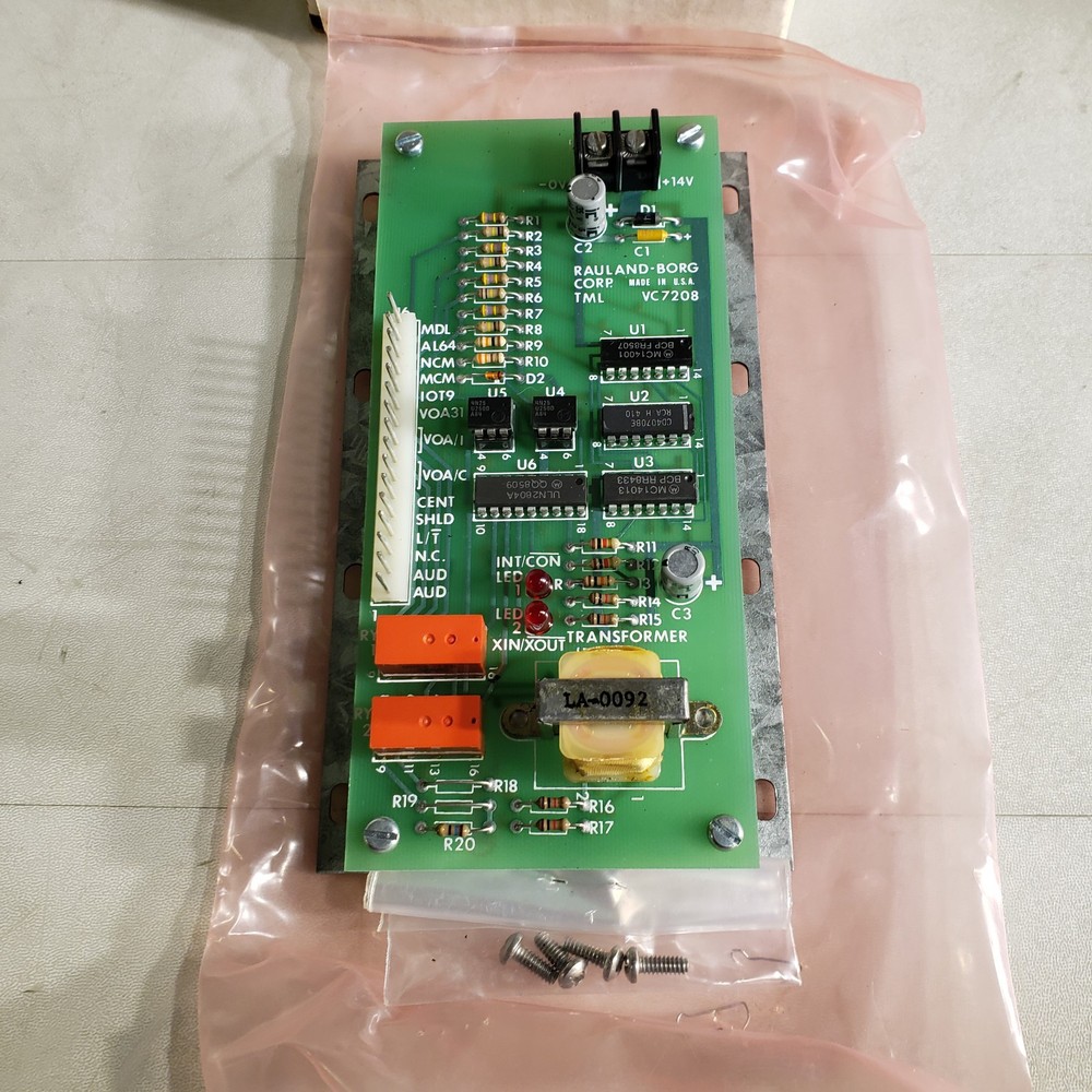 Rauland Borg TML VC 7208 Control Circuit Board PCB