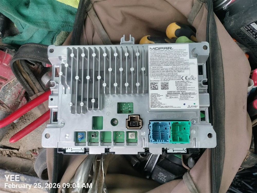 DISPLAY& RECEIVER OEM 2022 RAM1500 1YR WRNTY