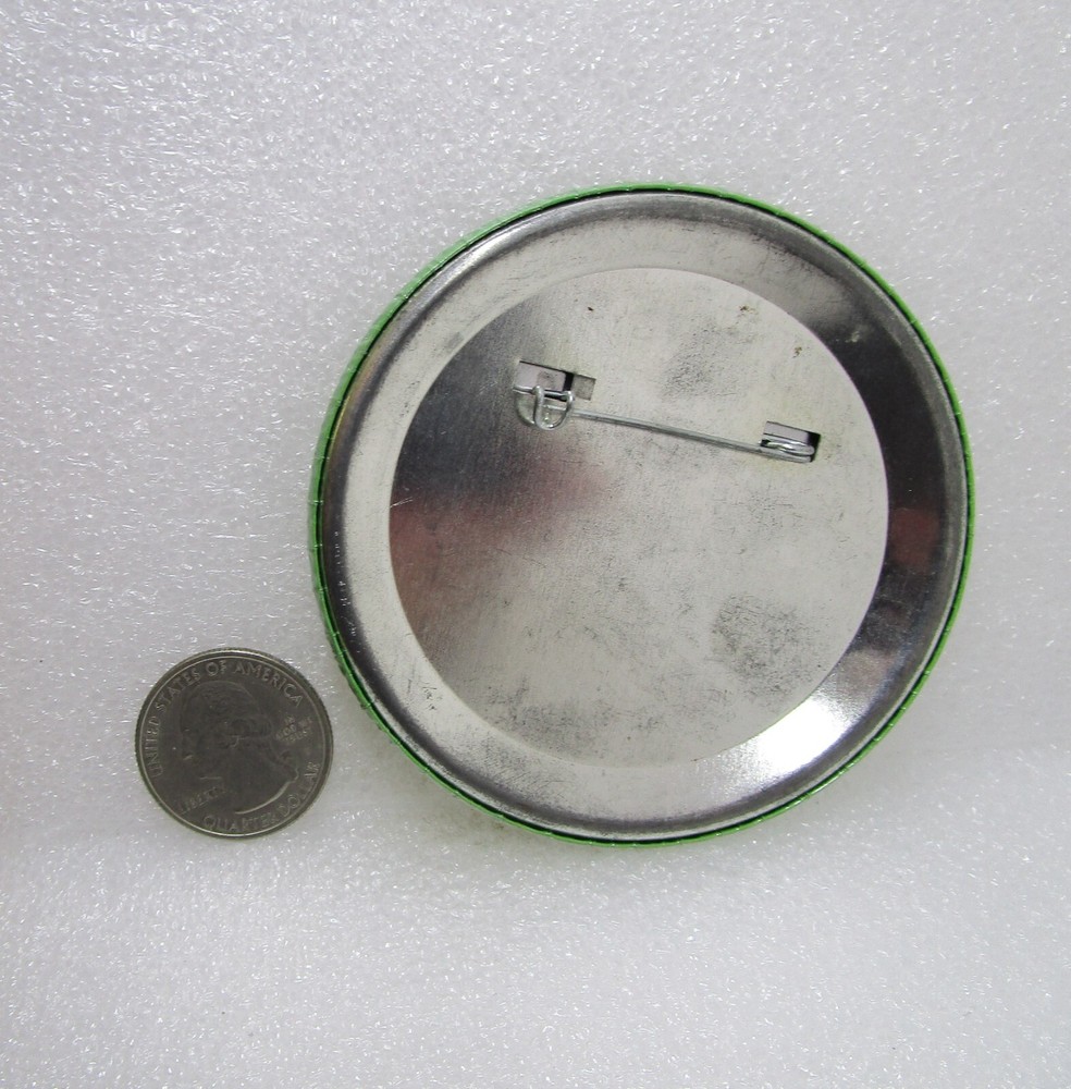 Count On Me Button Pin