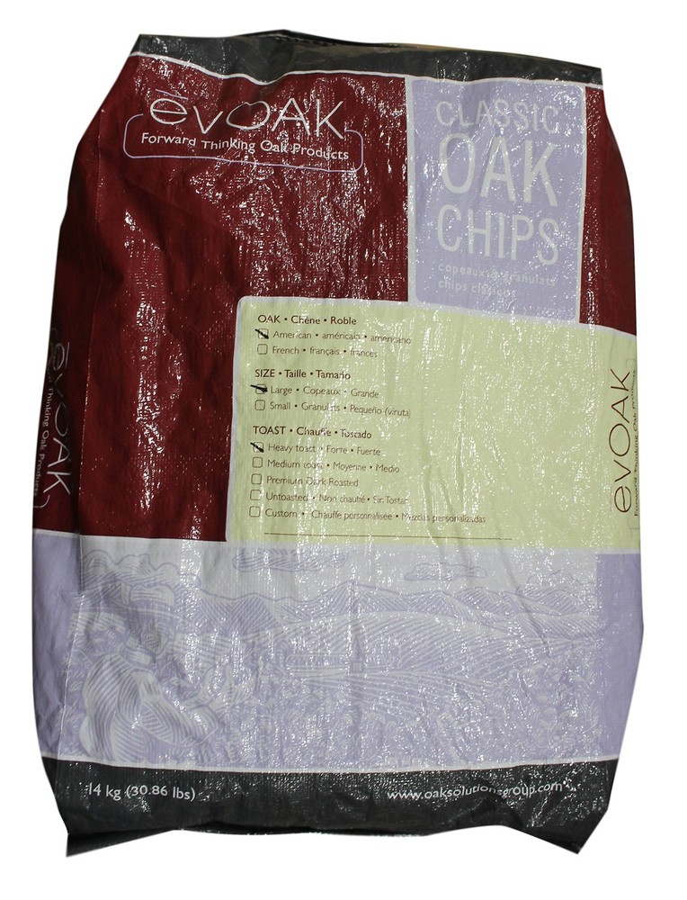 American Heavy Toast Oak Chips for Wine or Home Brew Beer 30lb Bag