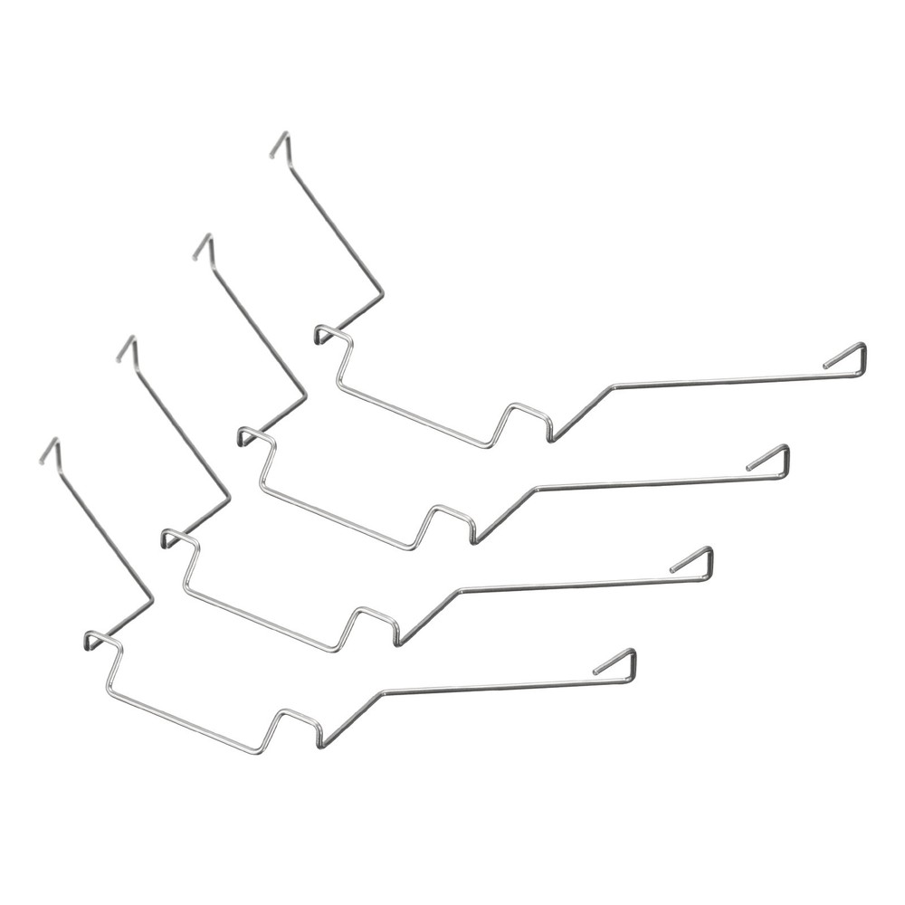4Pcs CPU Heatsink Fan Buckles 12CM Wire Buckle Upper Hook Type Fixing Clips PC