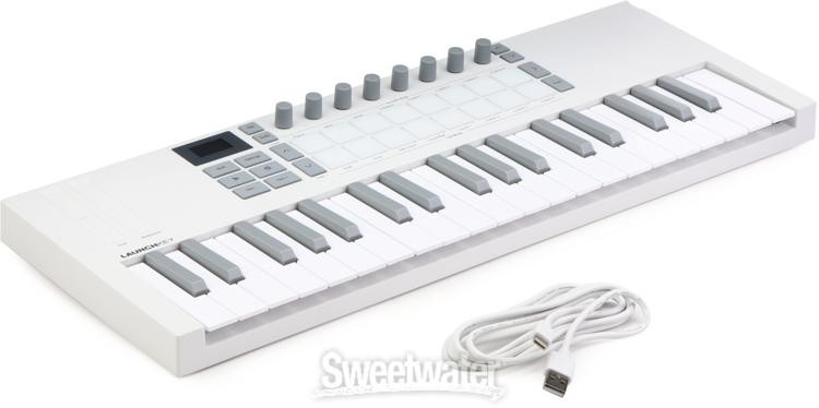 Novation Launchkey Mini 37 MK4 37-key Keyboard Controller - White